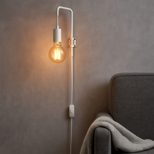 Lloyd Metal Gooseneck Wall Light