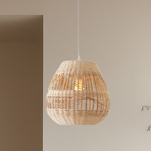 Avery Rattan Pendant Light