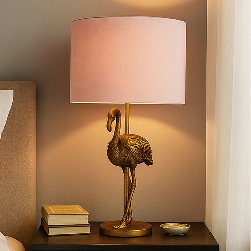 55cm Standing Flamingo Gale Table Lamp