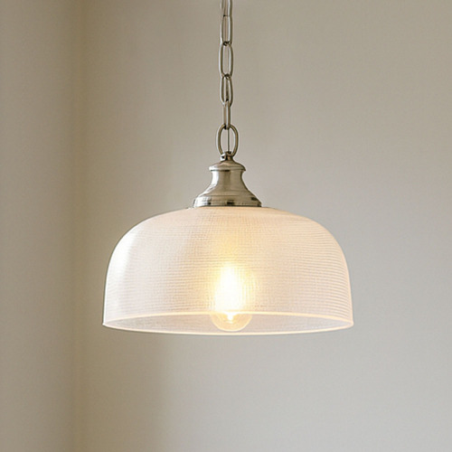 Wallace Metal & Glass Pendant Light