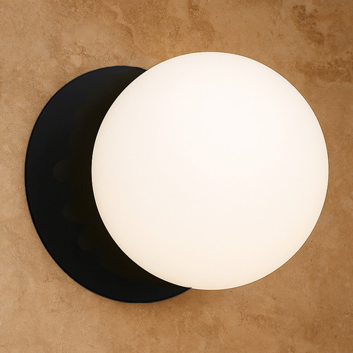 Lassie Opal Frosted Glass Cool White LED Wall Sconce