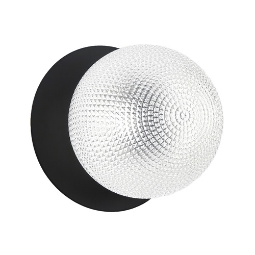 Lassie Diamond Cut Glass Cool White LED Wall Sconce