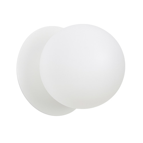 Lassie Opal Frosted Glass Cool White LED Wall Sconce