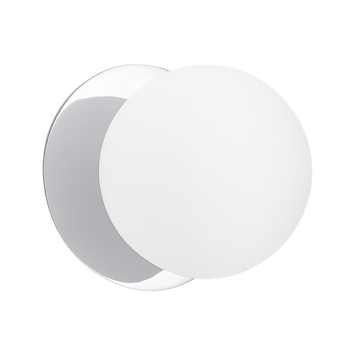 Lassie Opal Frosted Glass Cool White LED Wall Sconce
