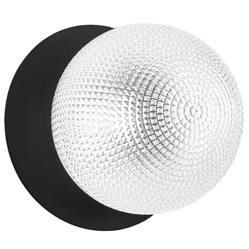 Lassie Diamond Cut Glass Cool White LED Wall Sconce