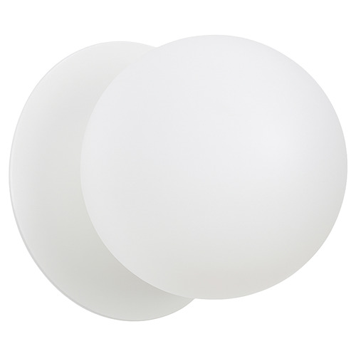 Lassie Opal Frosted Glass Cool White LED Wall Sconce