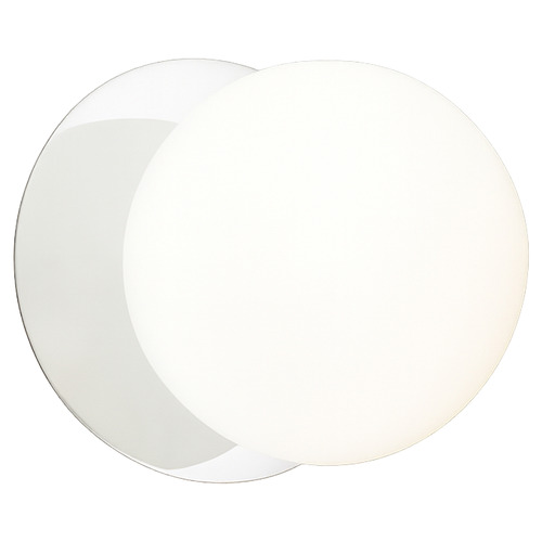 Lassie Opal Frosted Glass Cool White LED Wall Sconce