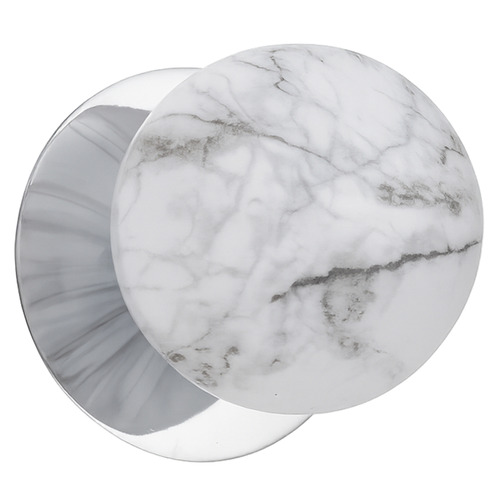 Lassie Marble Opal Glass Cool White LED Wall Sconce