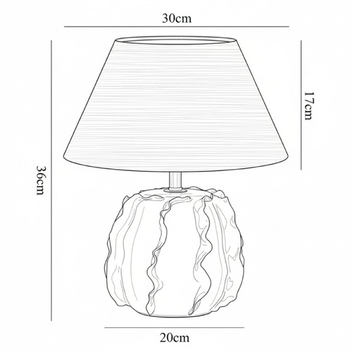 Holly Ceramic Table Lamp