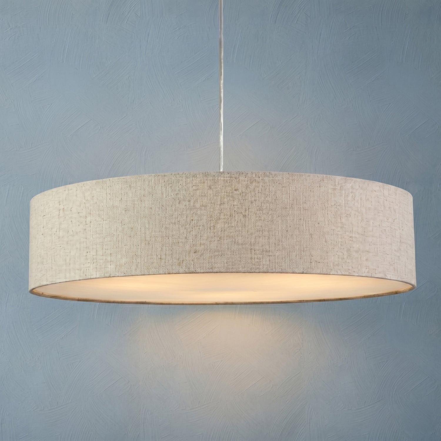 Montmorency Steel 3 Light Pendant