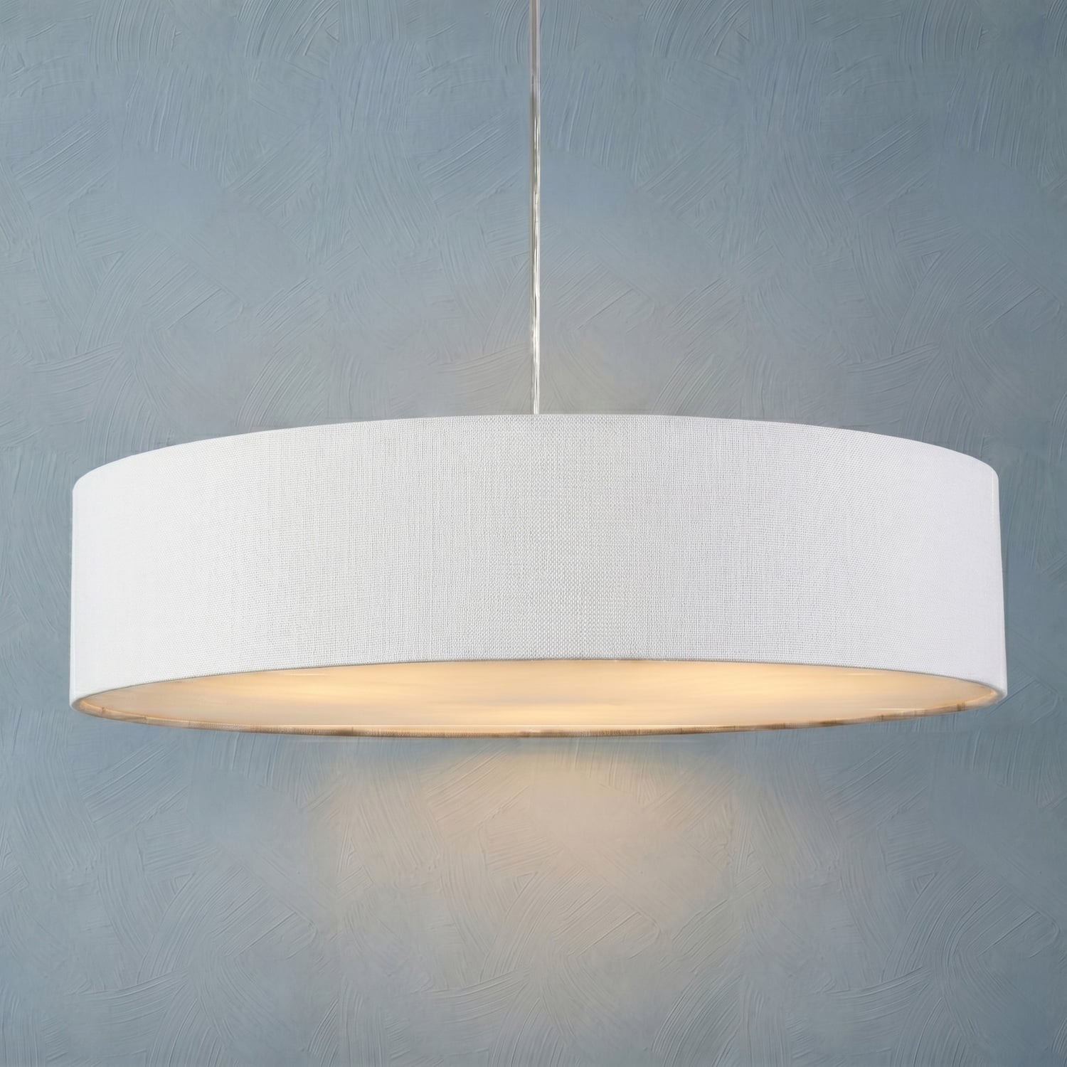 Montmorency Steel 3 Light Pendant