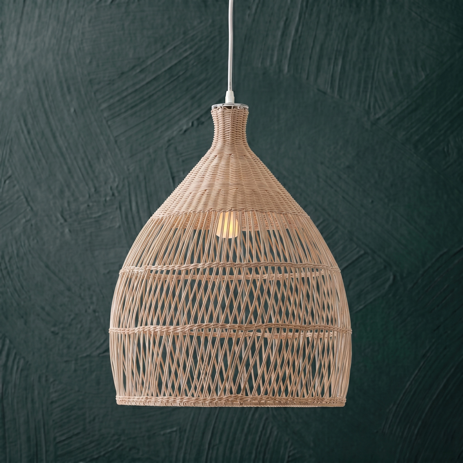 Downs Rattan Pendant Light