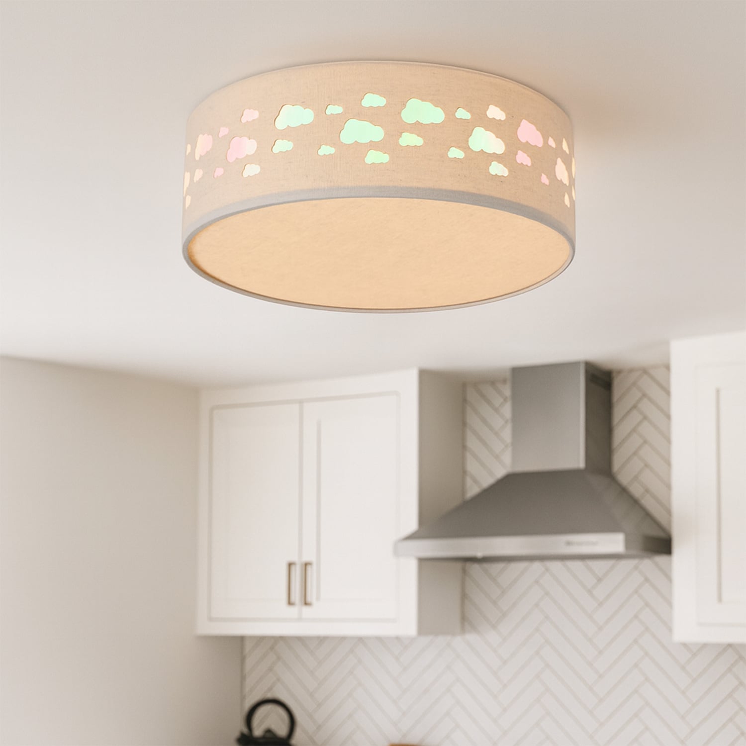 Lynne Cloud LED Flush Mount Ceiling Light