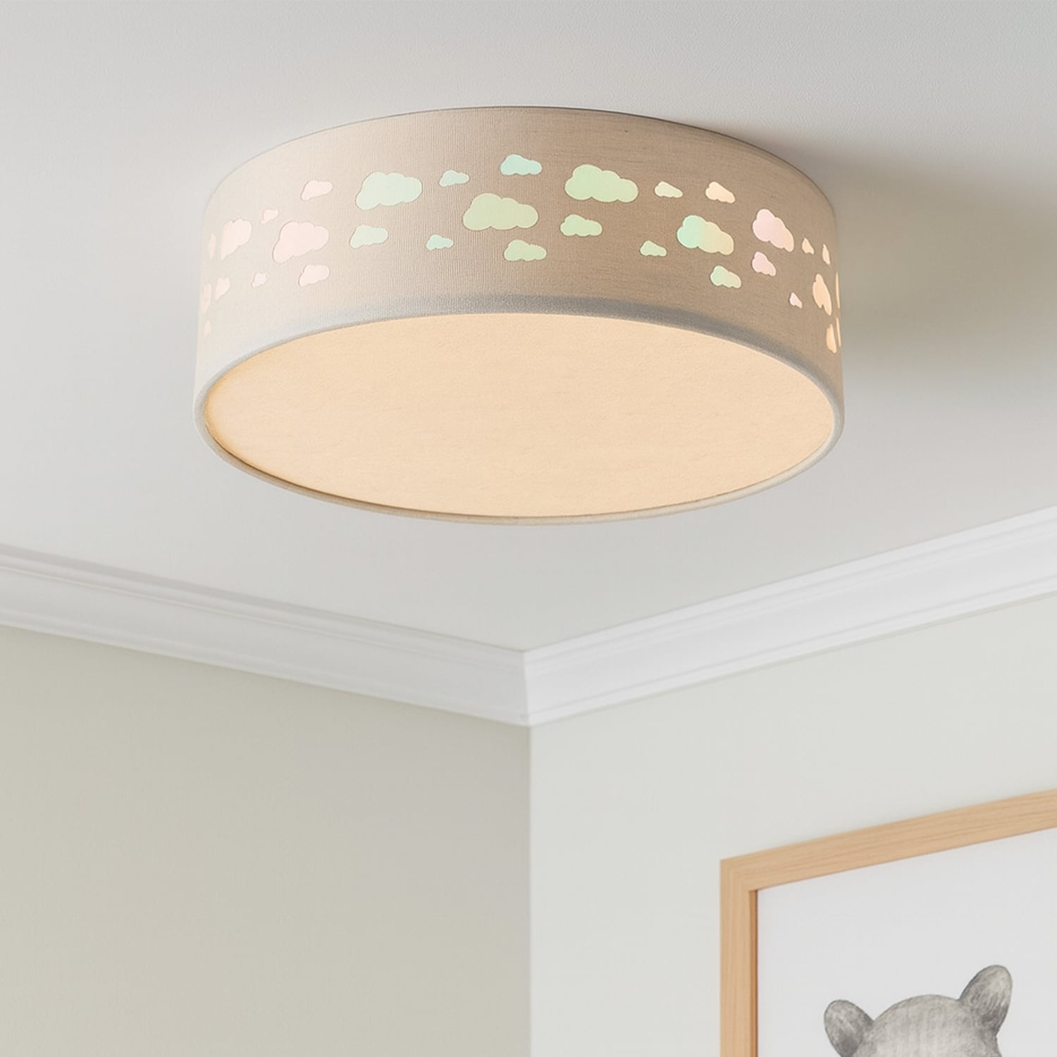 Lynne Cloud LED Flush Mount Ceiling Light