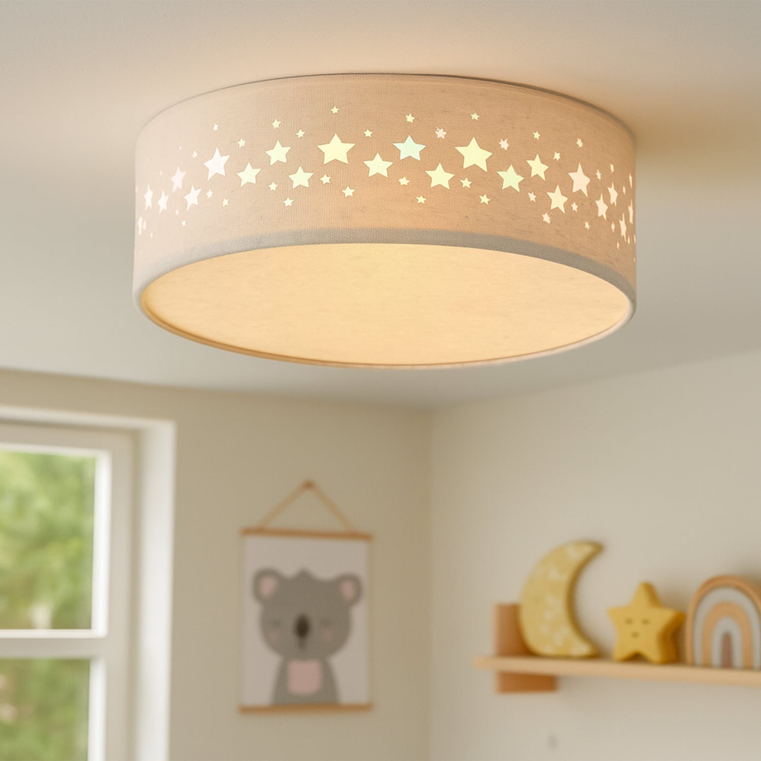 Lynne Star LED Flush Mount Ceiling Light