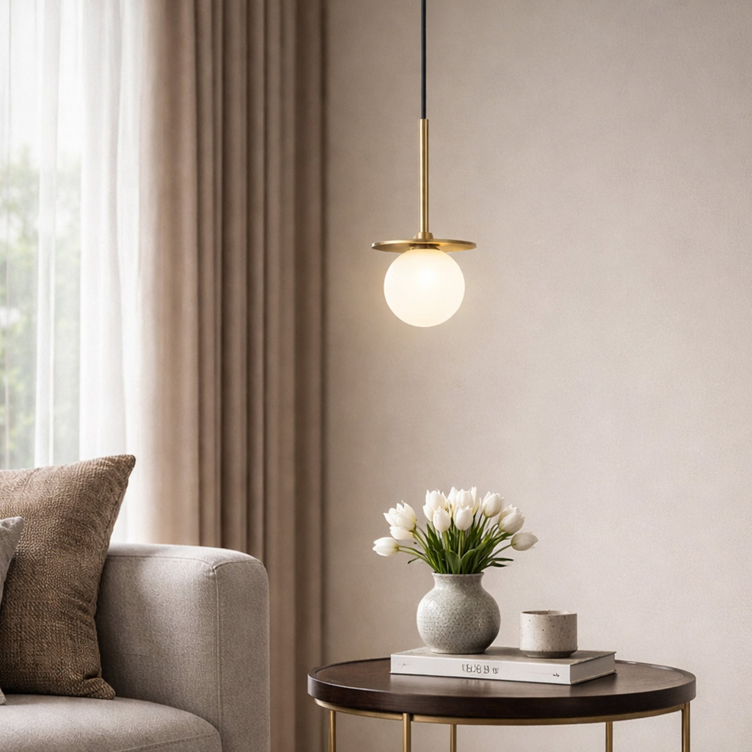 Whibley Glass Pendant Light