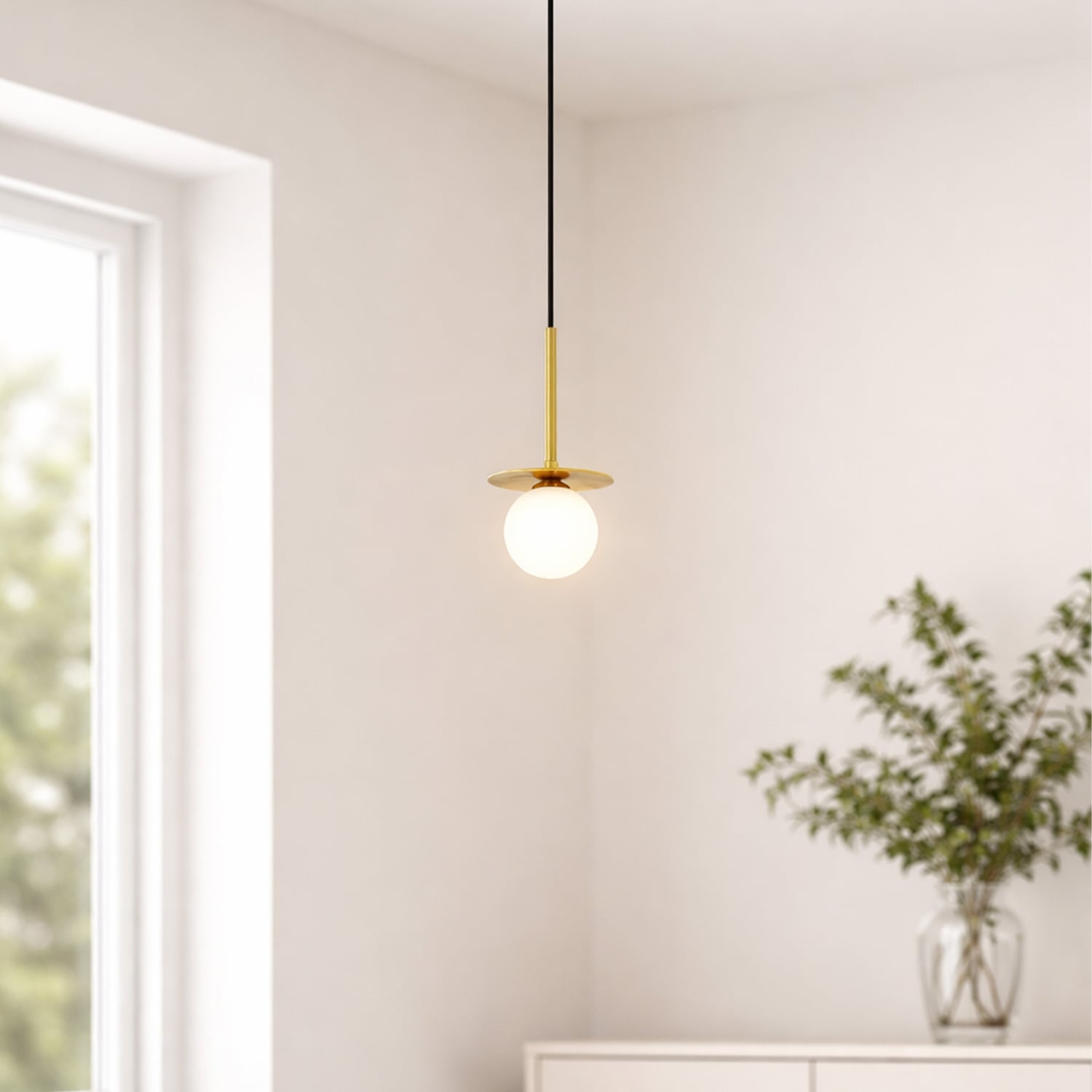 Whibley Glass Pendant Light