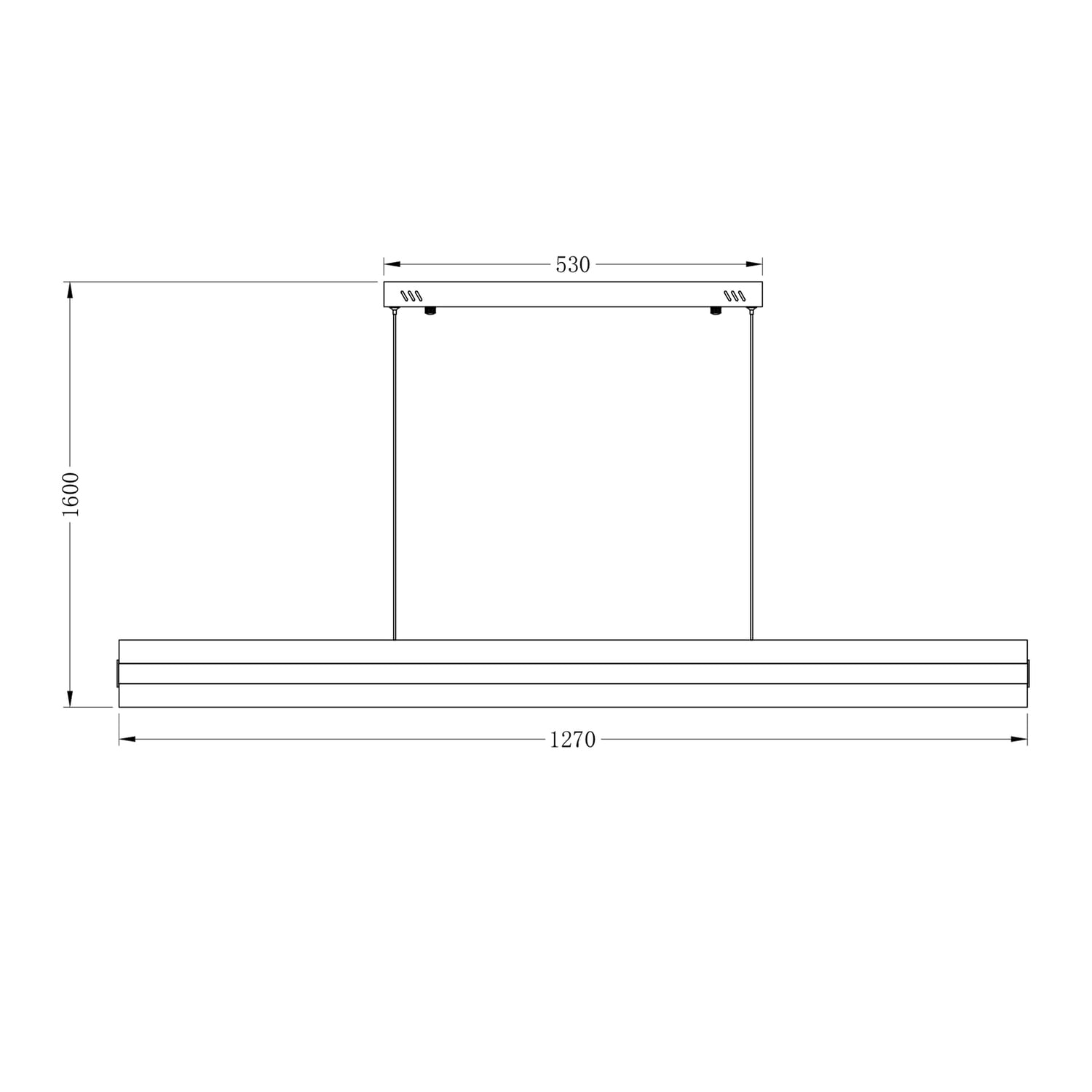 Carnes Linear LED Pendant Light
