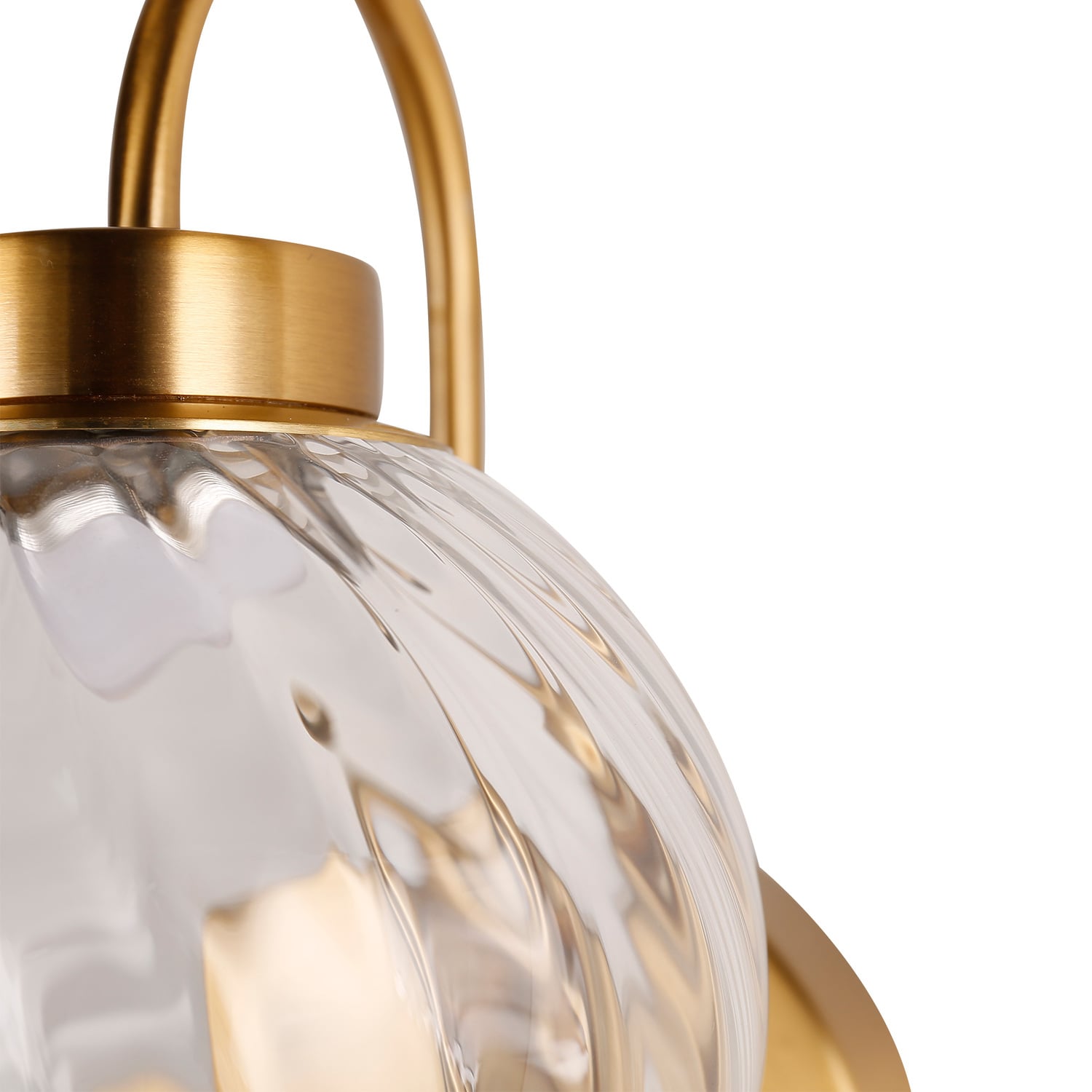 Parks Clear Glass LED Wall Light