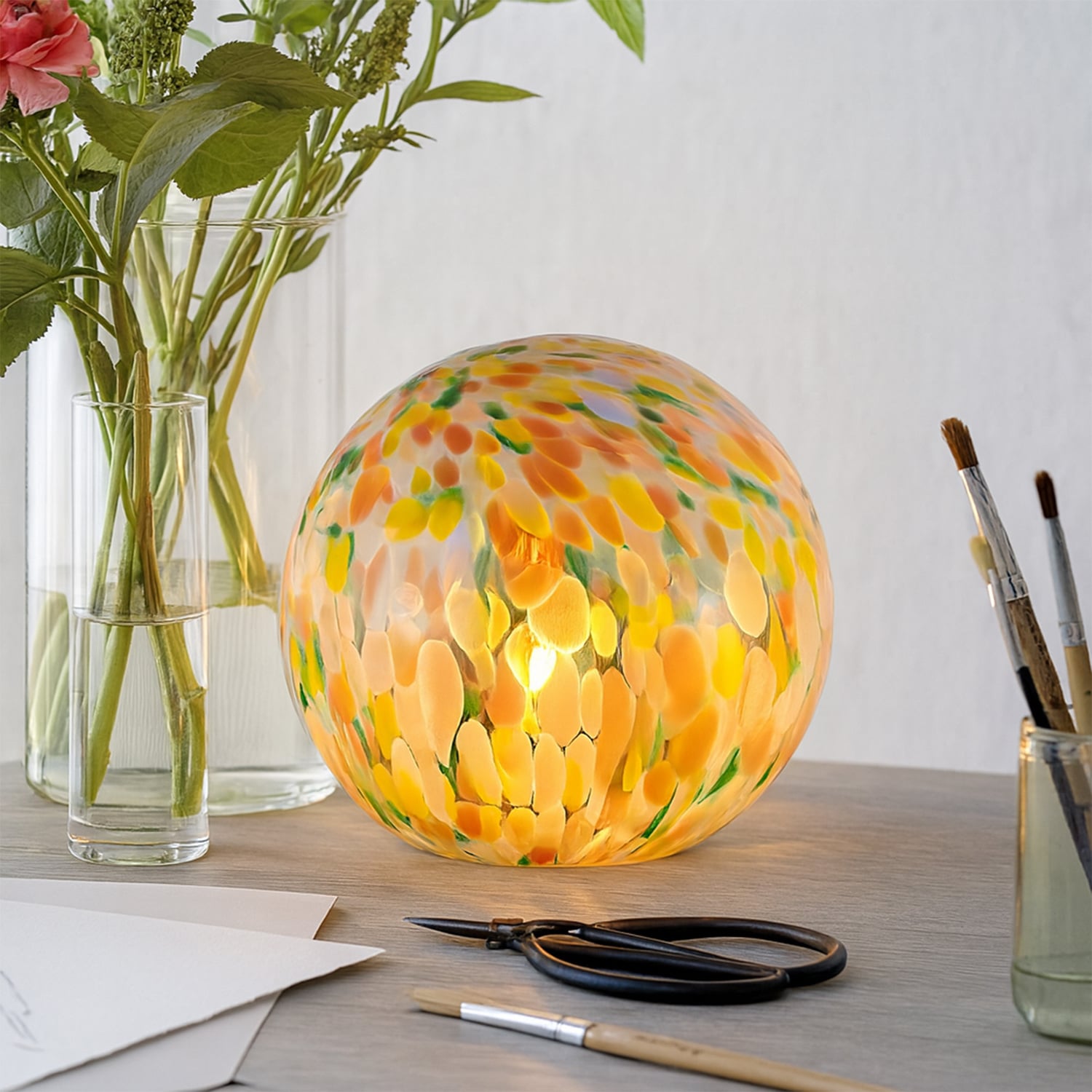 Lyra Glass Table Lamp