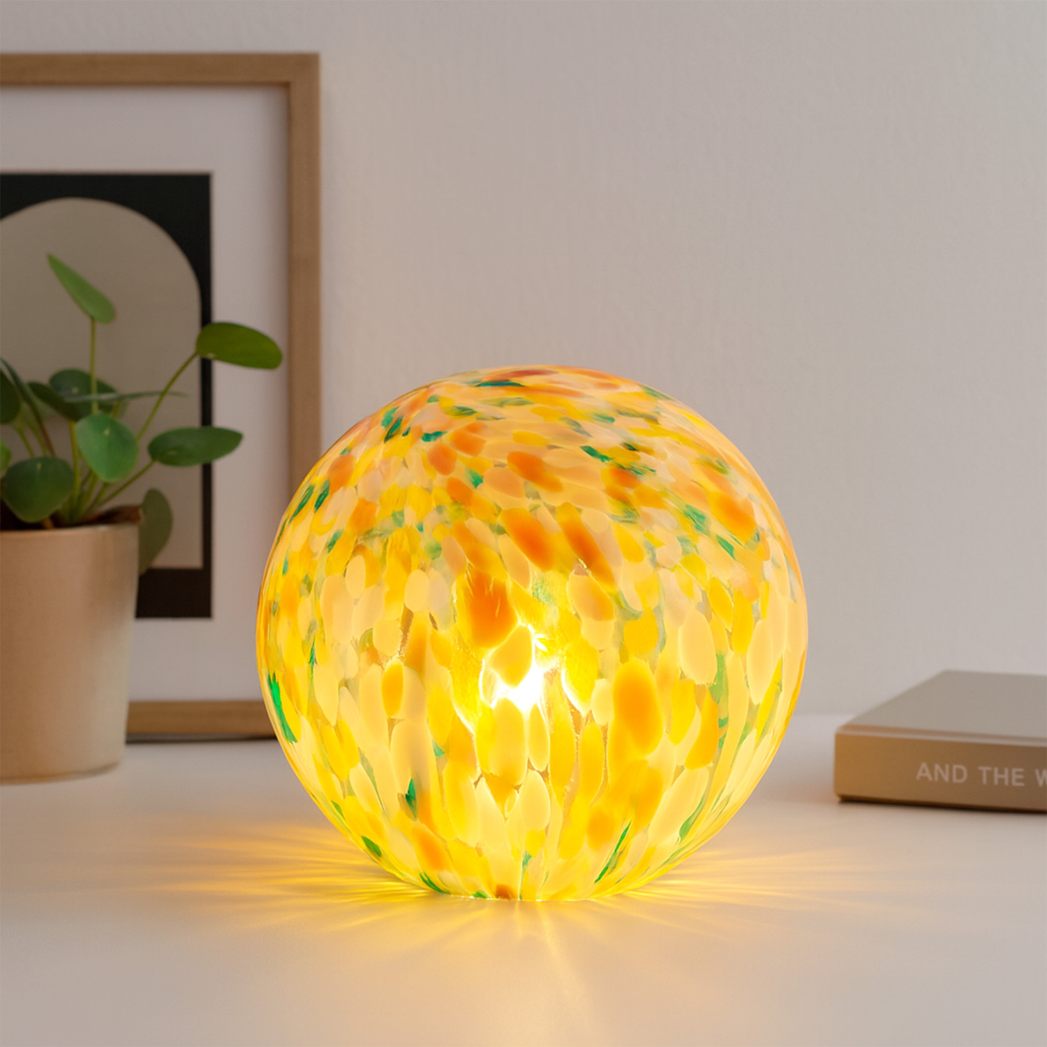 Lyra Glass Table Lamp