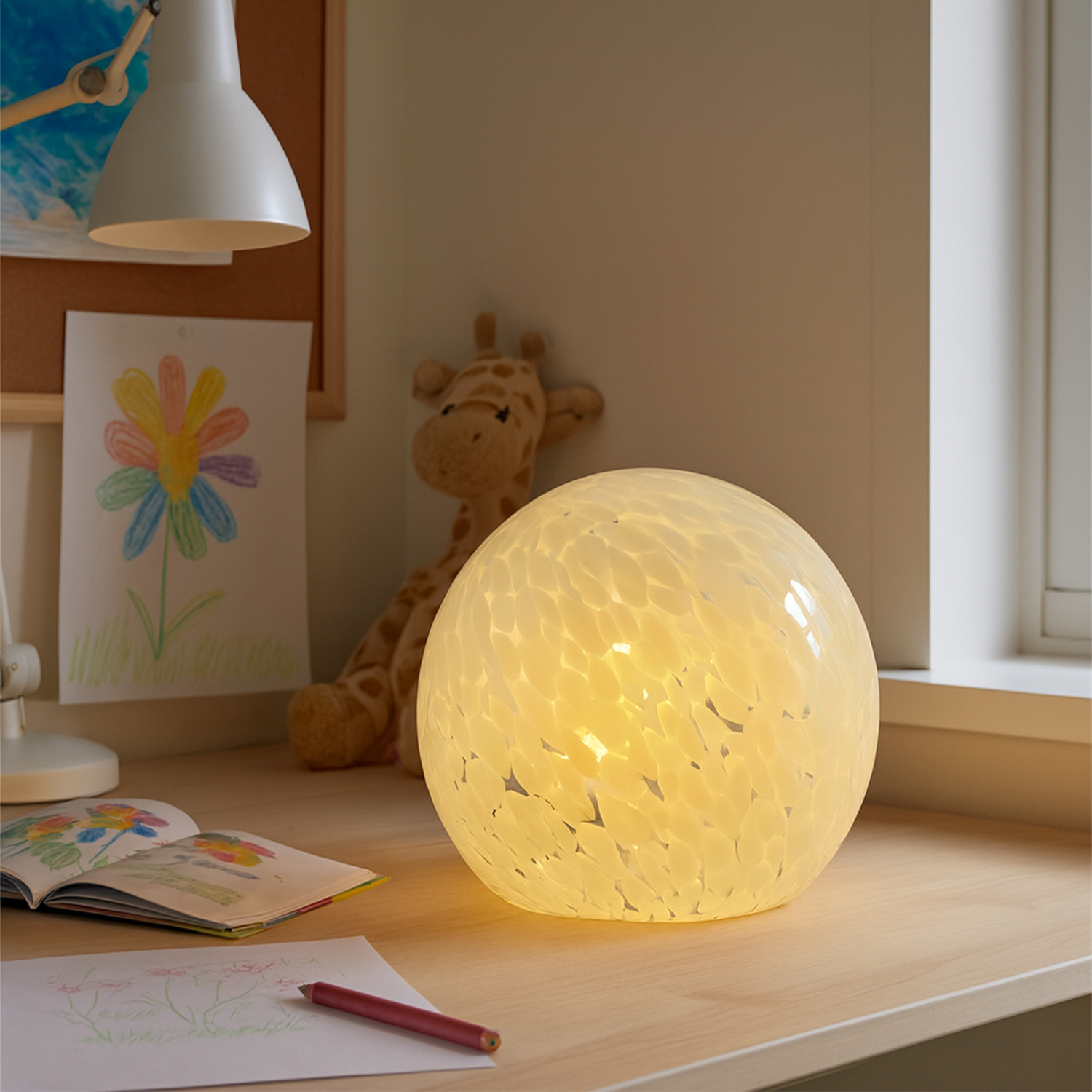 Lyra Glass Table Lamp