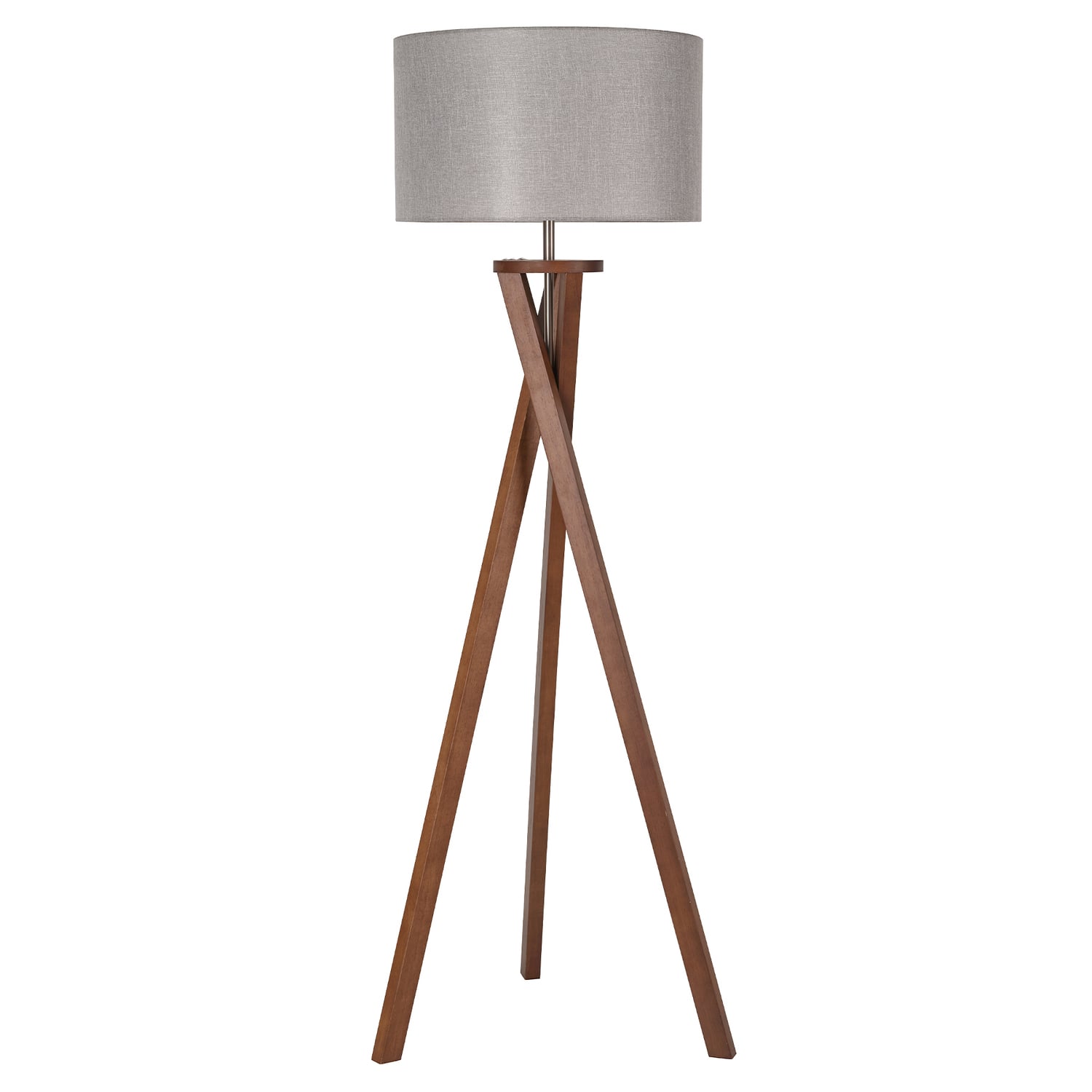 Norman Rubberwood Floor Lamp
