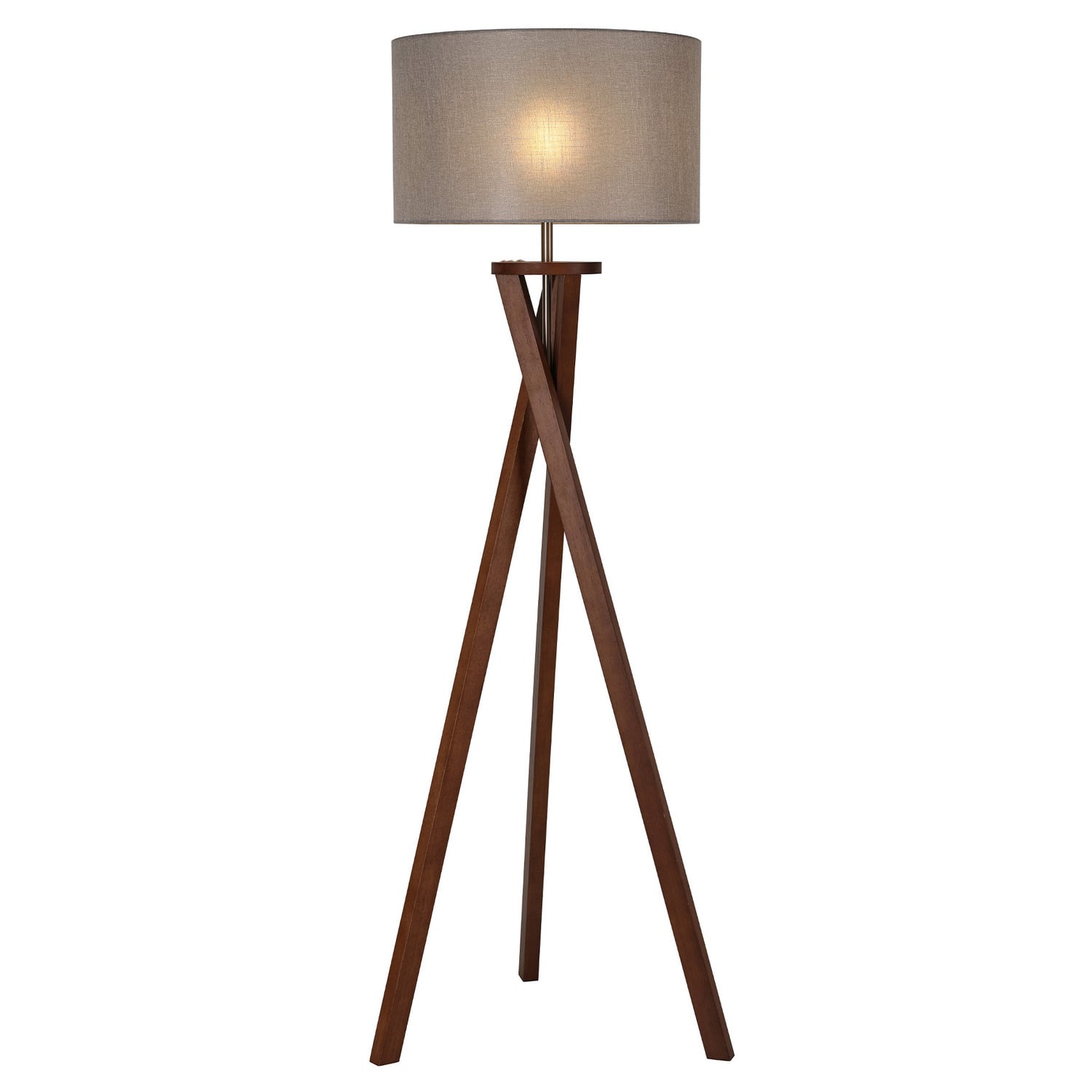 Norman Rubberwood Floor Lamp