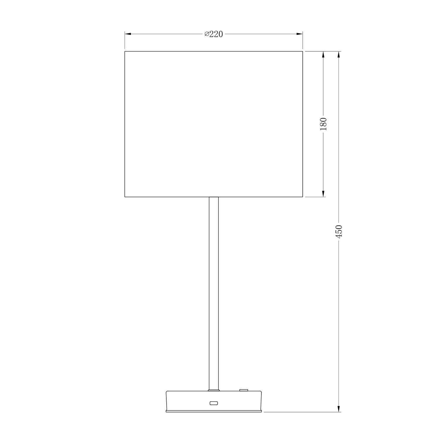 Lynne Cloud LED Table Lamp