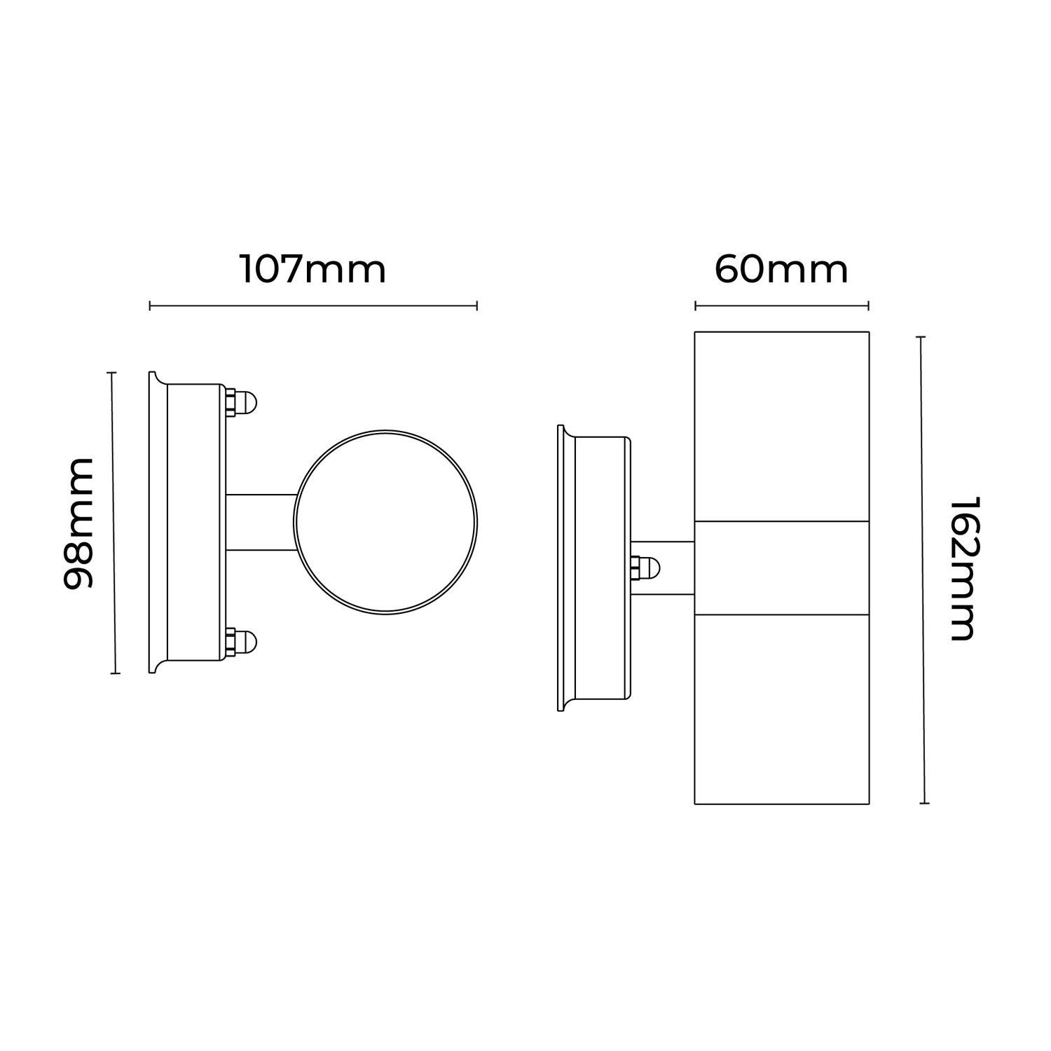 Tucker Outdoor Up/Down Wall Light