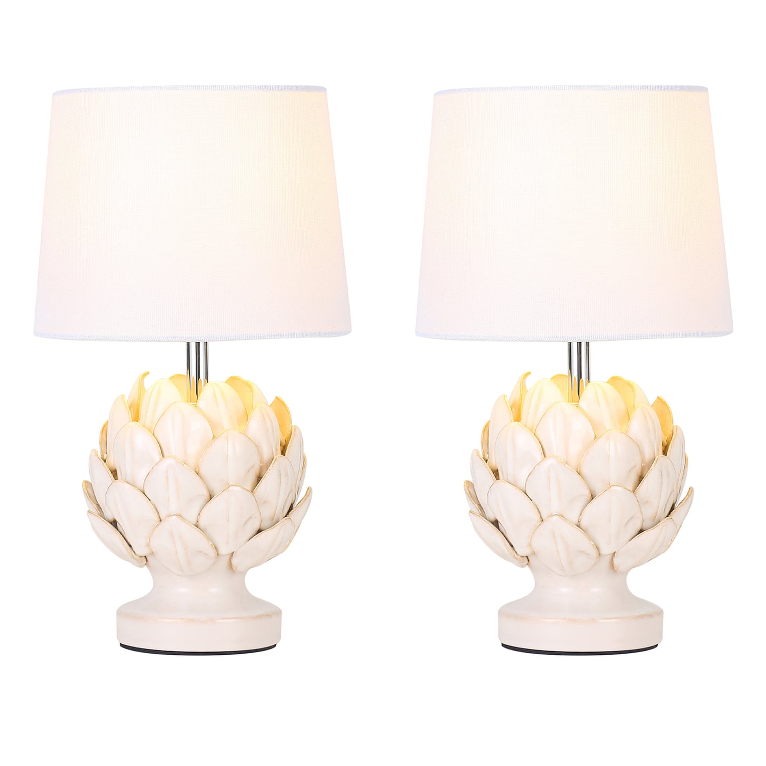 Benton Ceramic Artichoke Table Lamps