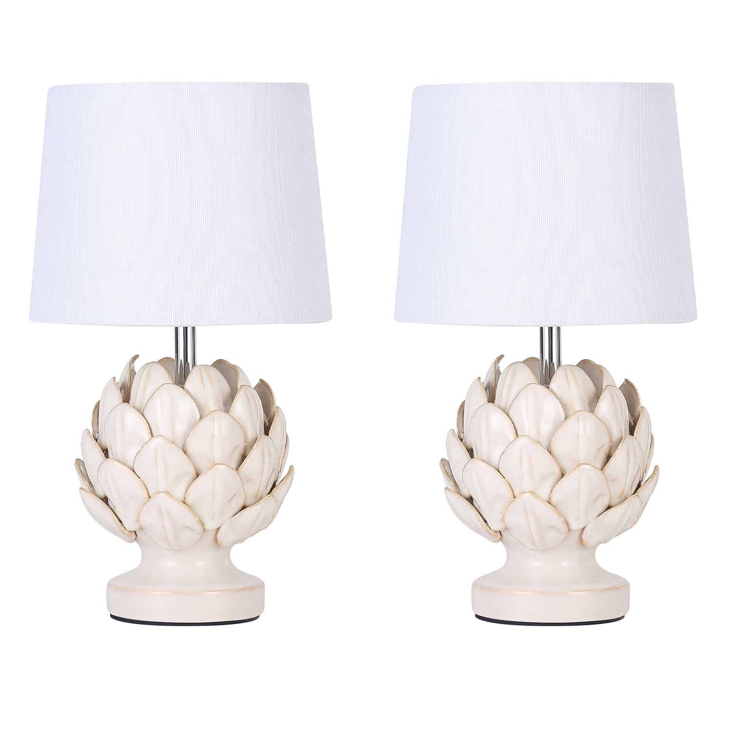Benton Ceramic Artichoke Table Lamps