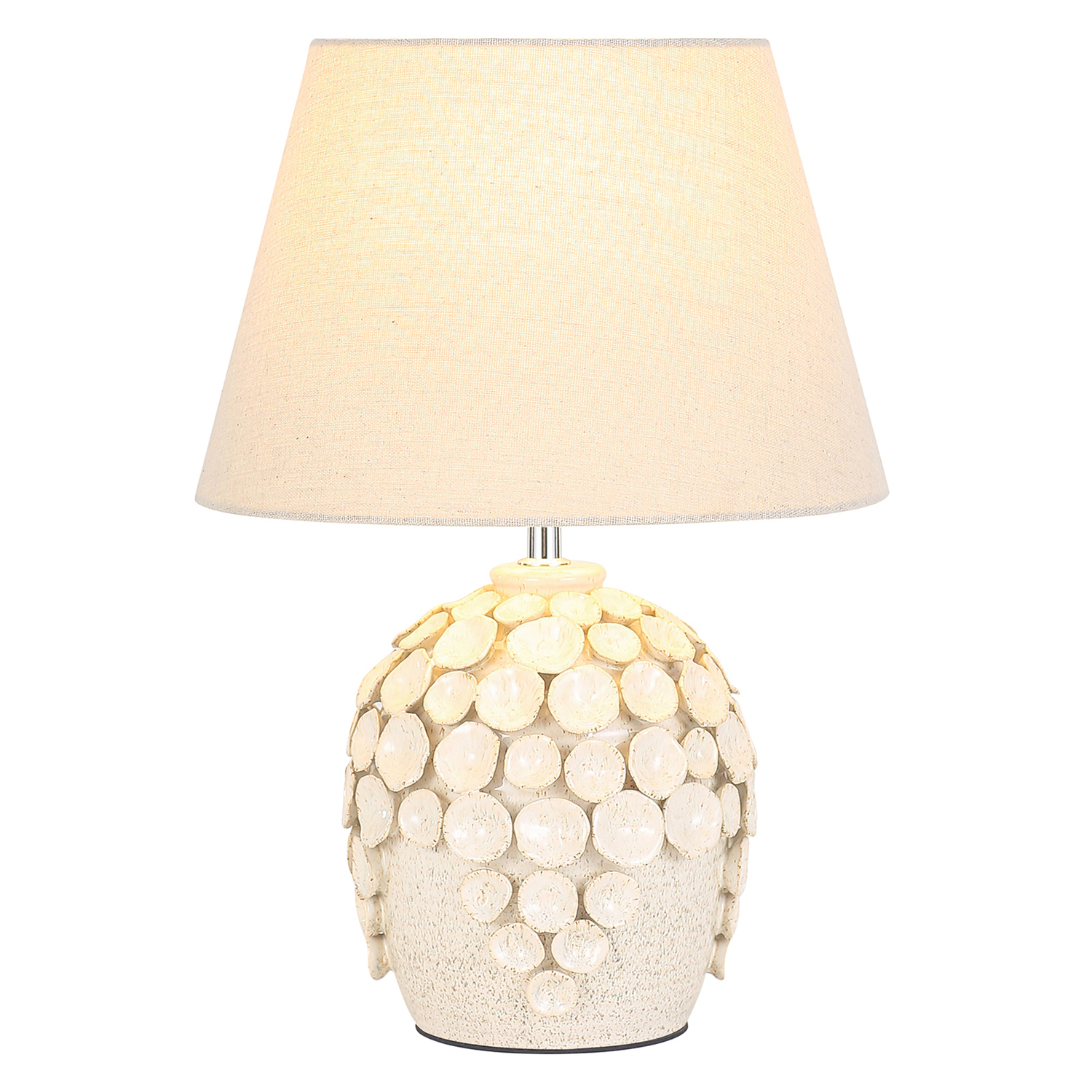 Newport White Ceramic Table Lamp