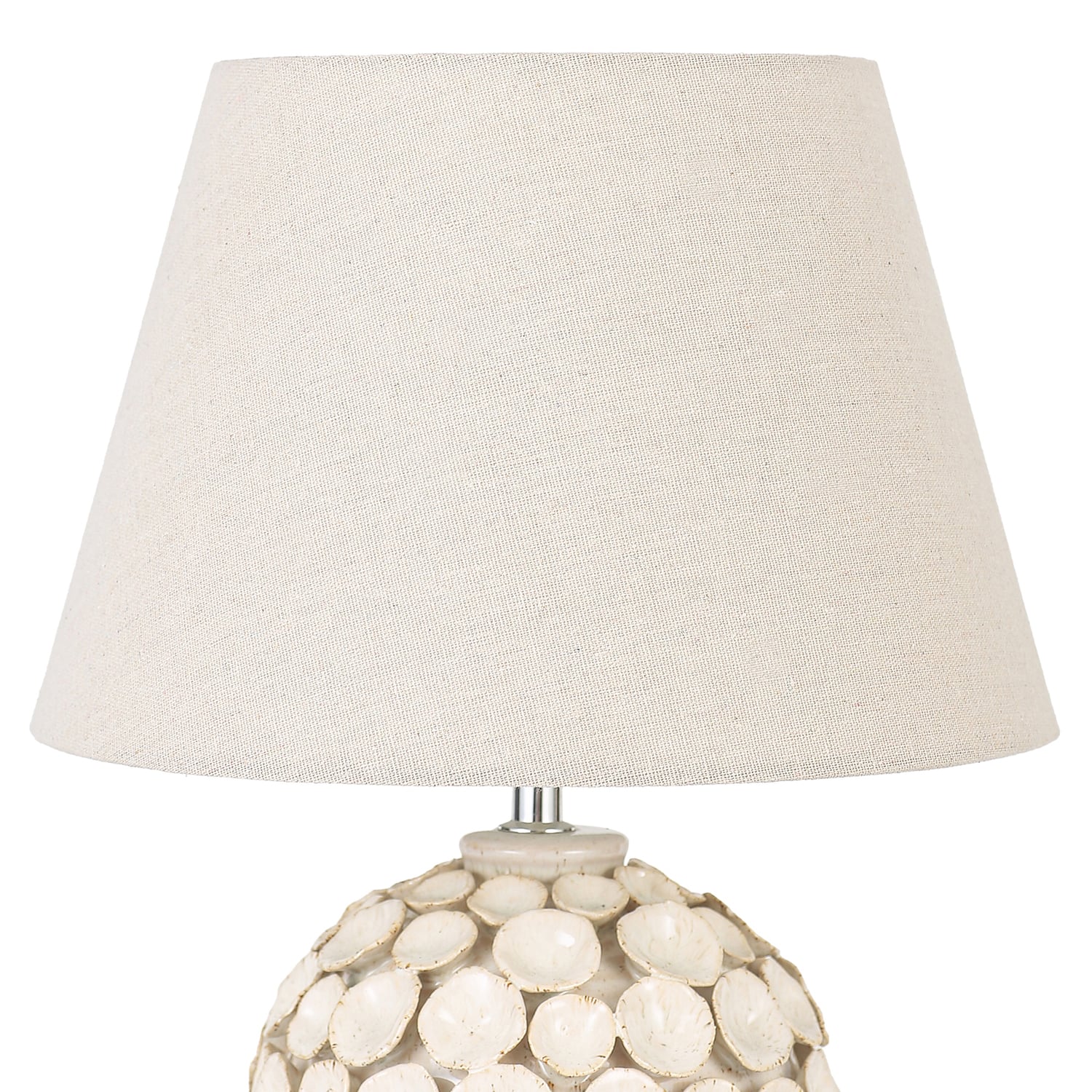 Newport White Ceramic Table Lamp