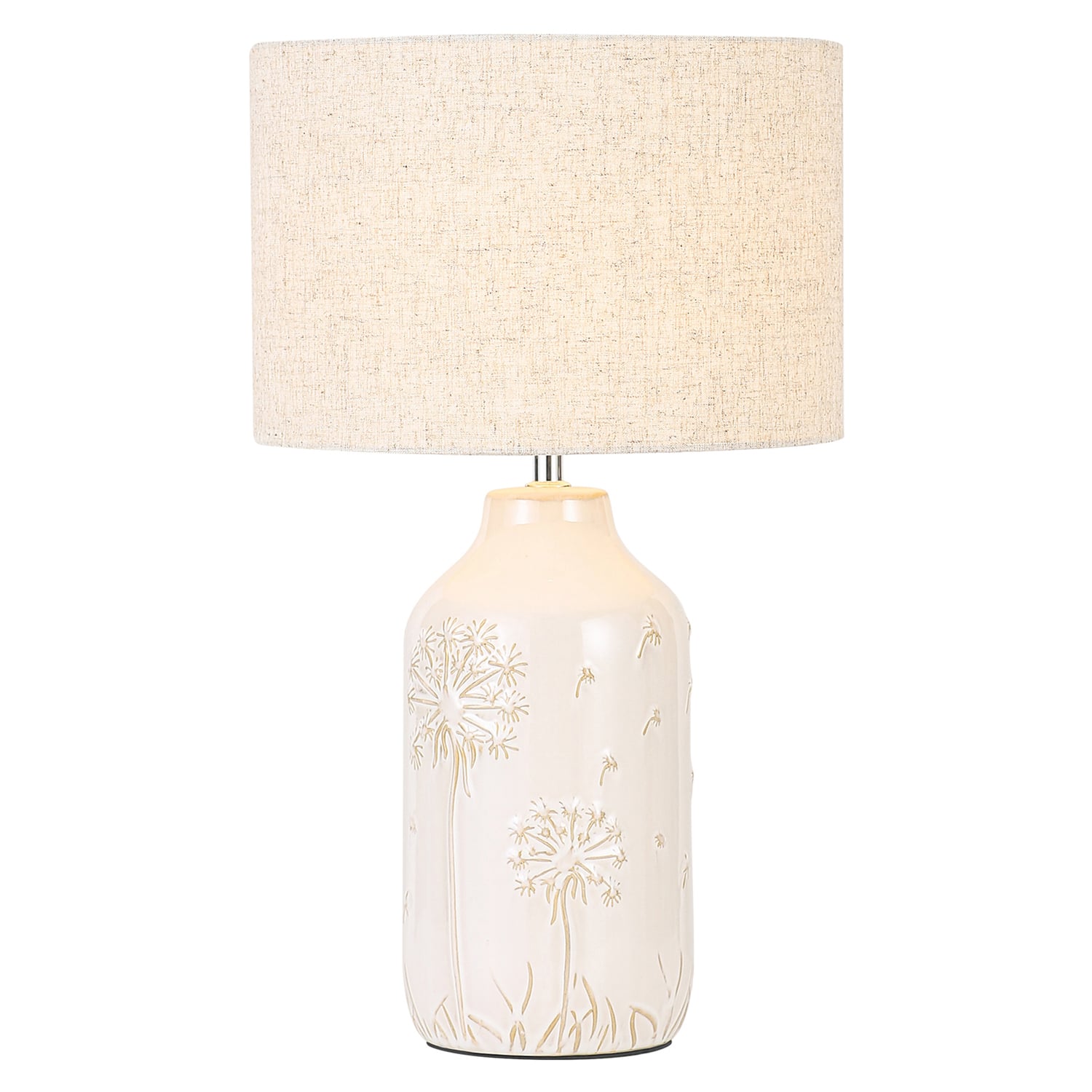 Burbank White Ceramic Table Lamp
