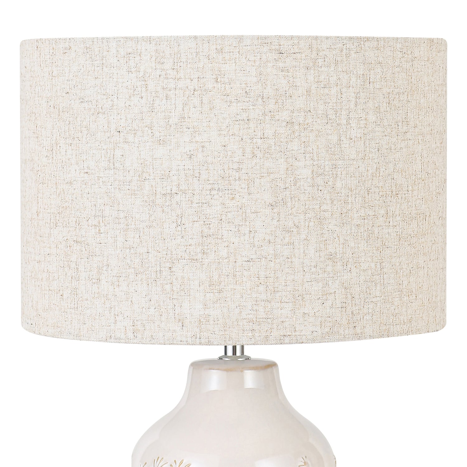 Burbank White Ceramic Table Lamp