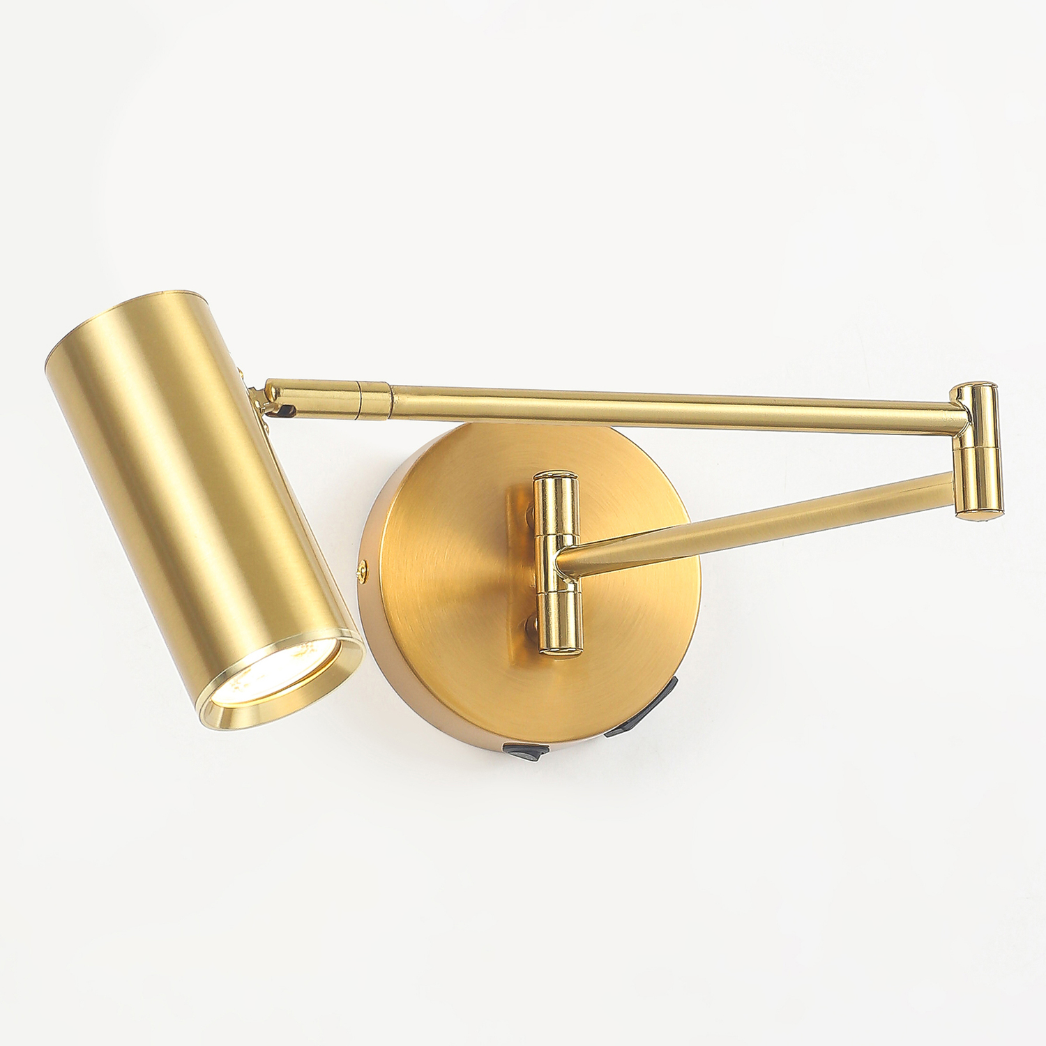 Calexico Aluminium Swing Arm Wall Spotlight