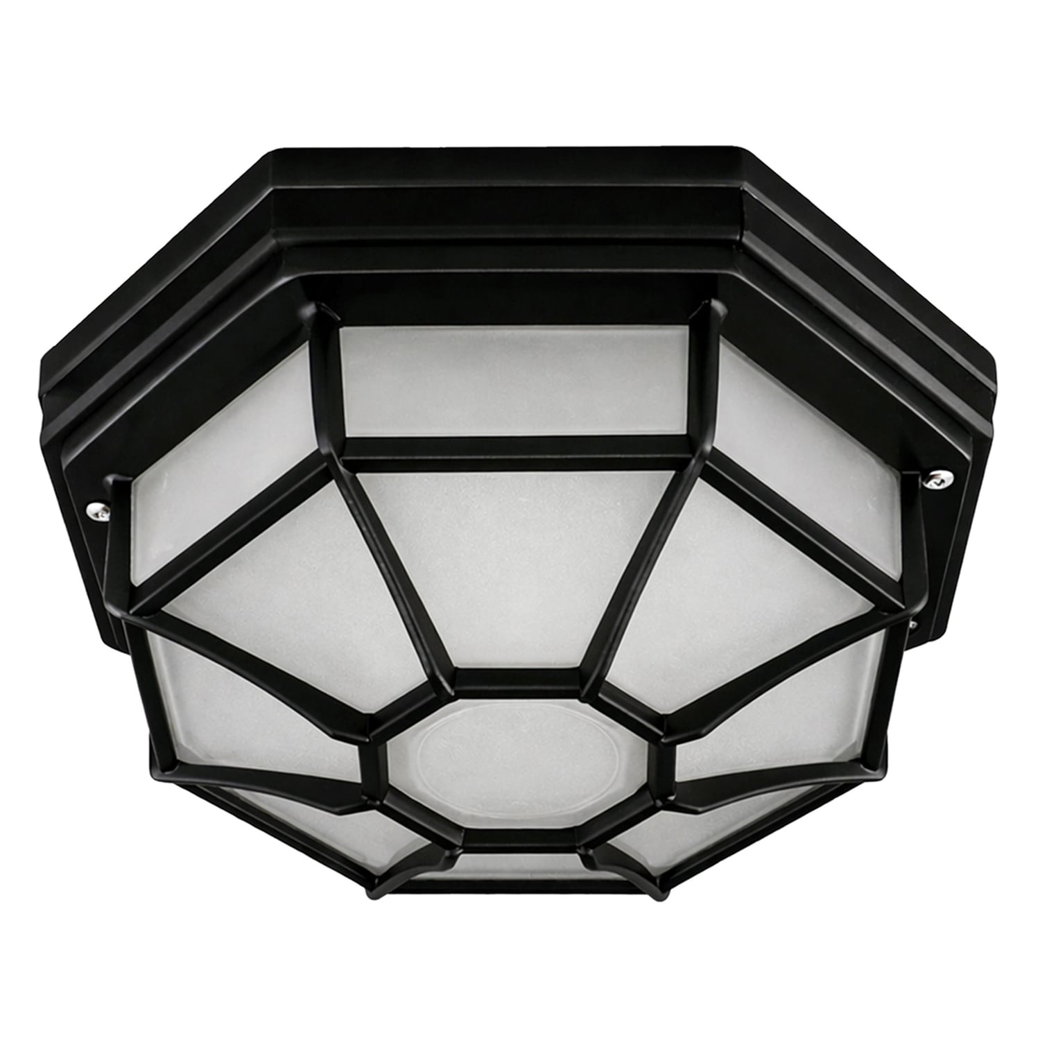 Moines Aluminium Outdoor Flush Mount Ceiling Light