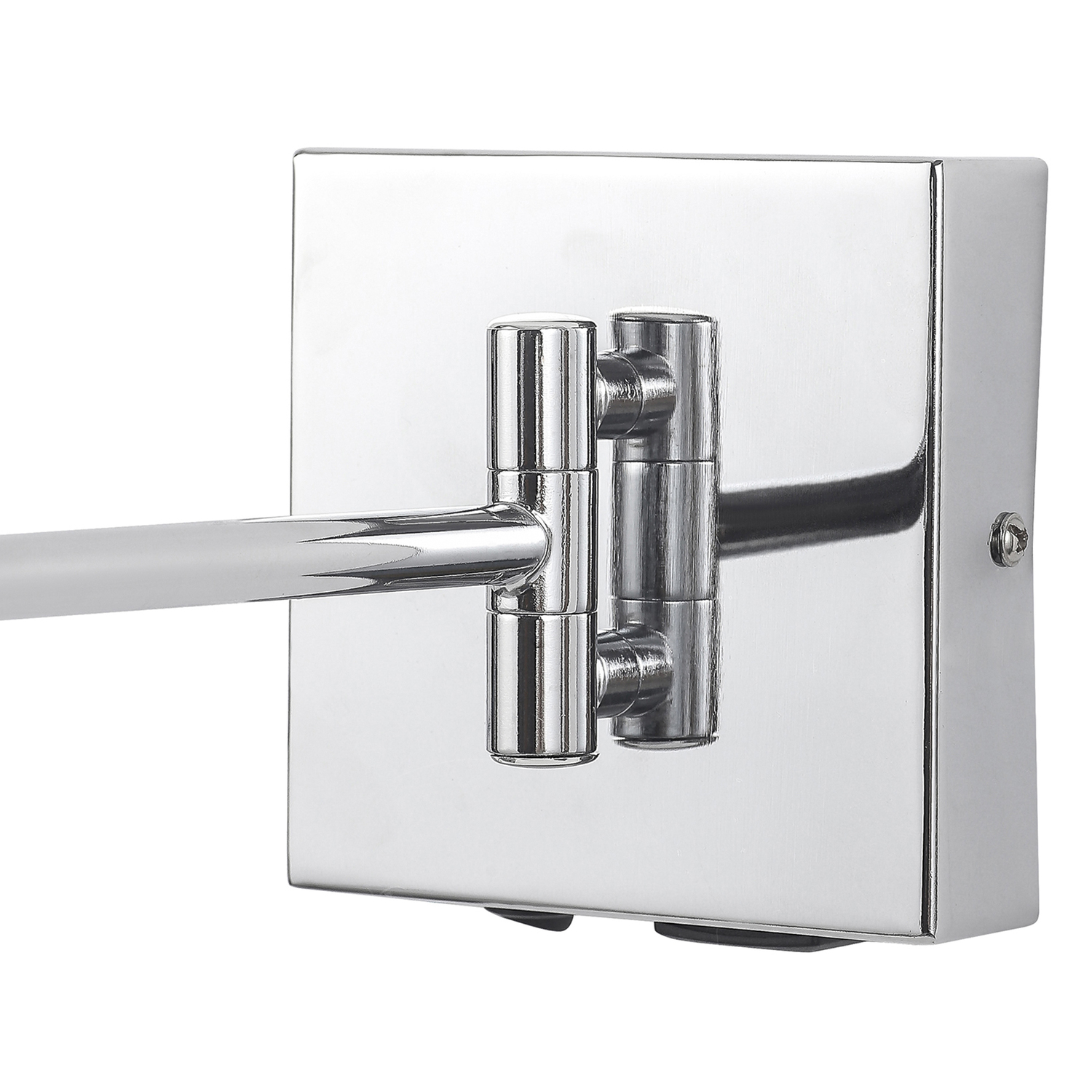 Denari Linen Swing Arm Wall Light