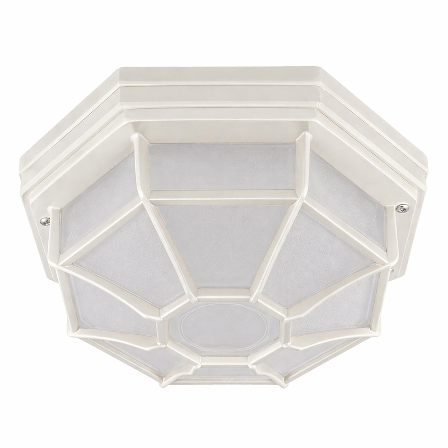 Moines Aluminium Outdoor Flush Mount Ceiling Light