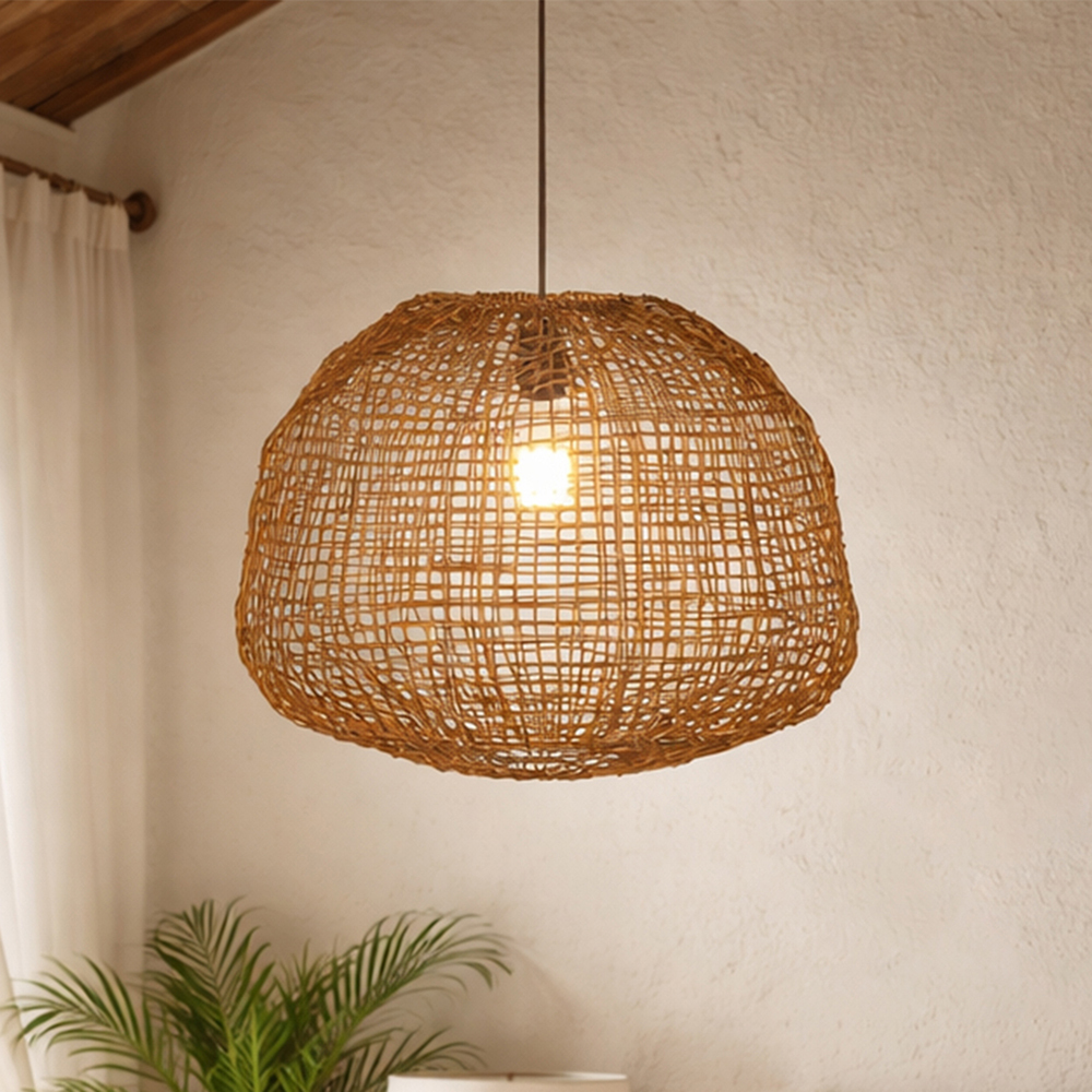 Stratford Rattan Pendant Light