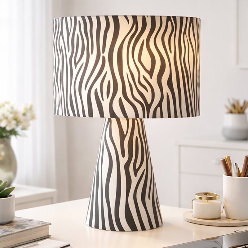 Tyler Zebra Table Lamp