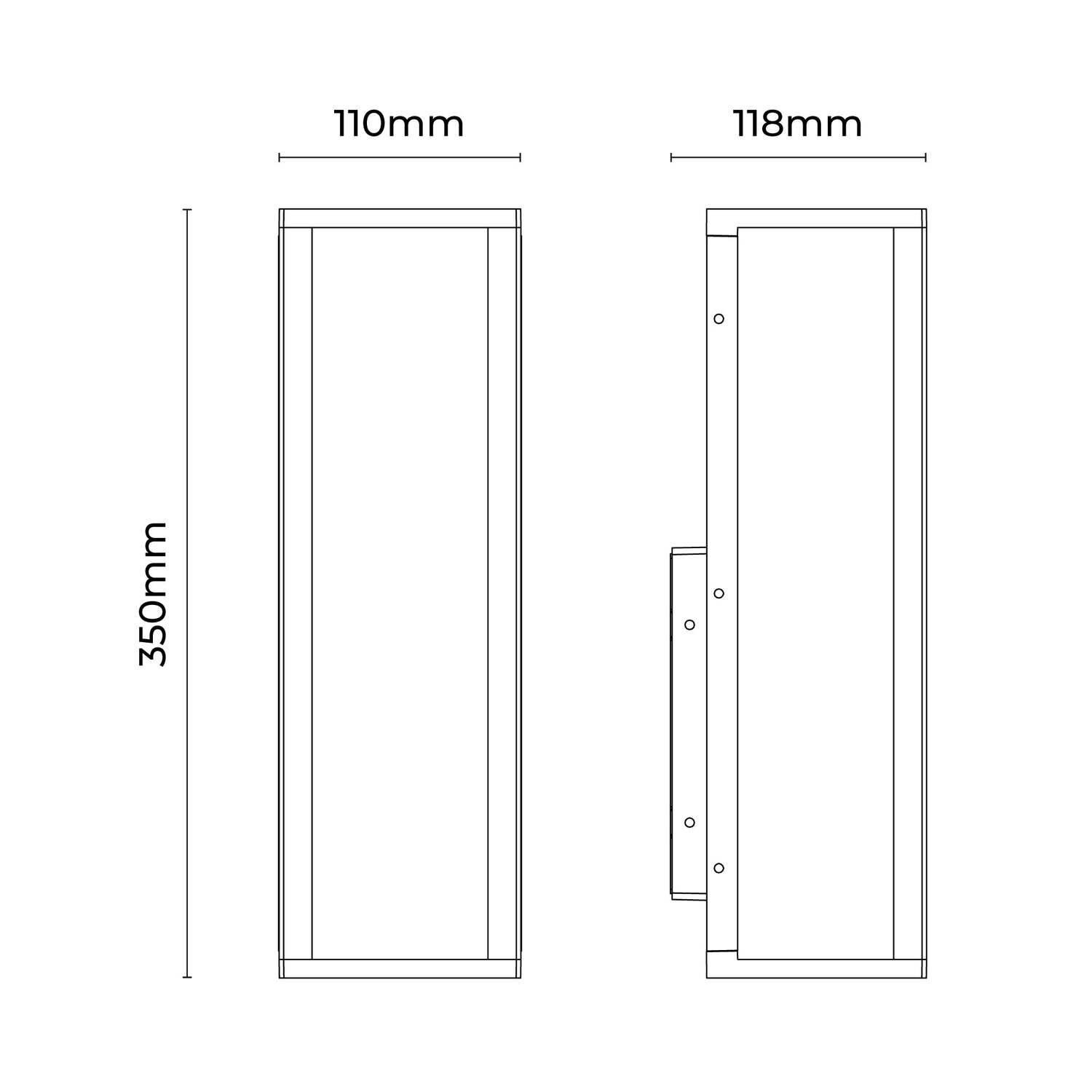 Sampson Outdoor Up/Down Wall Light