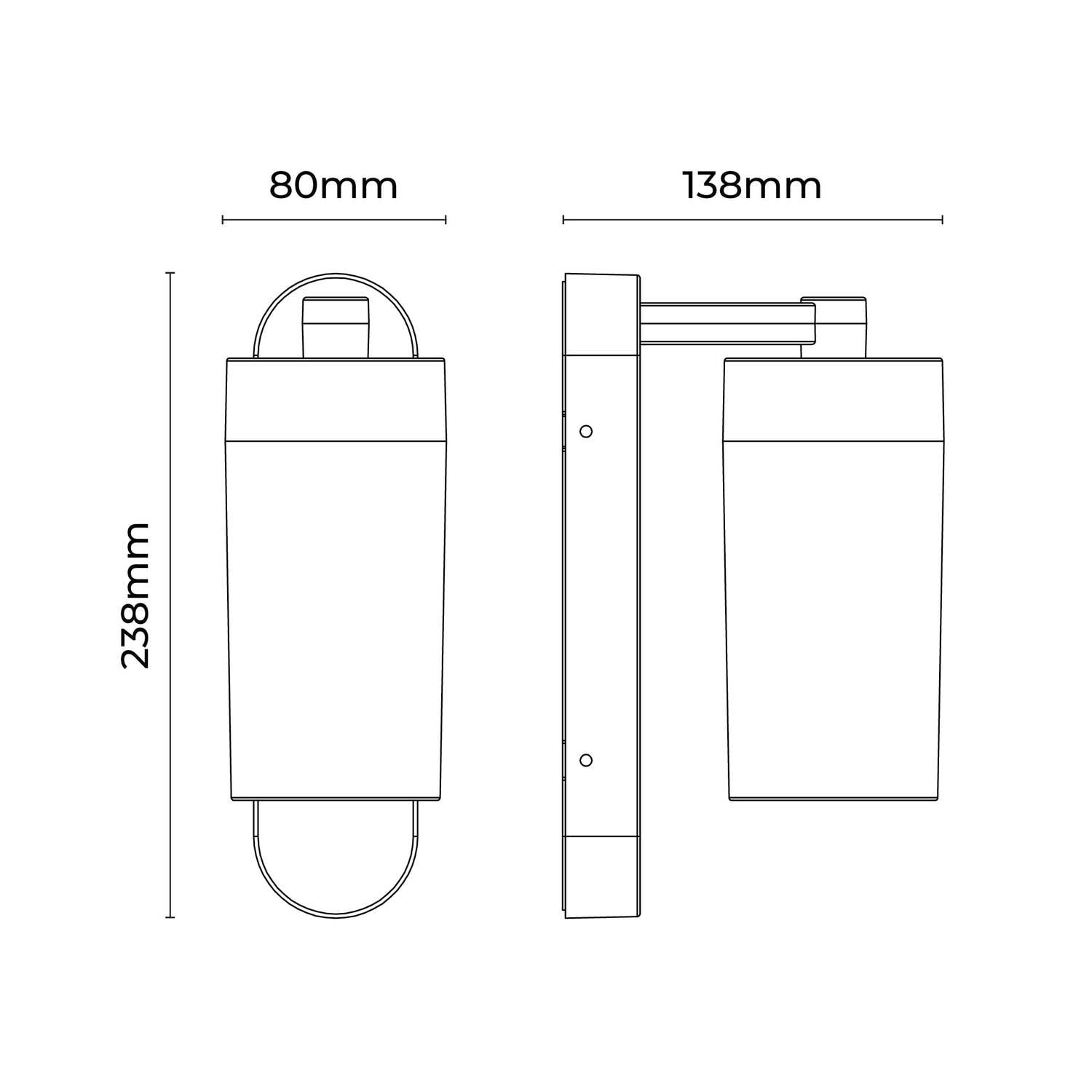 Franciszek Outdoor Wall Light