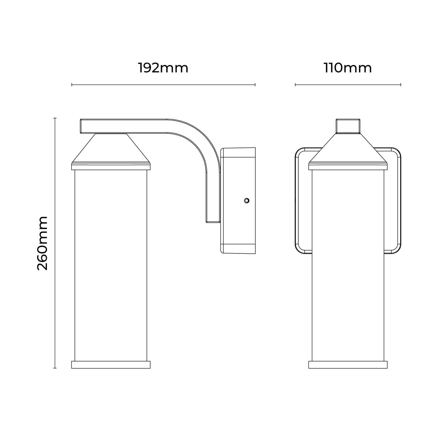 Gregory LED Outdoor Wall Light
