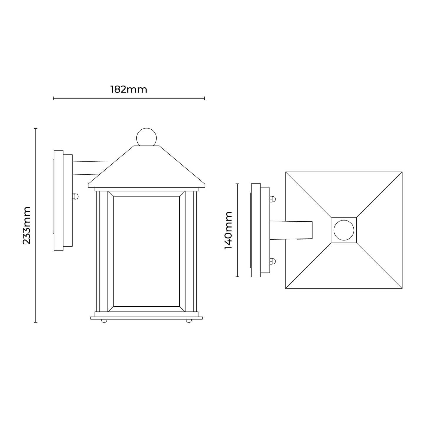 Jago Outdoor Wall Light