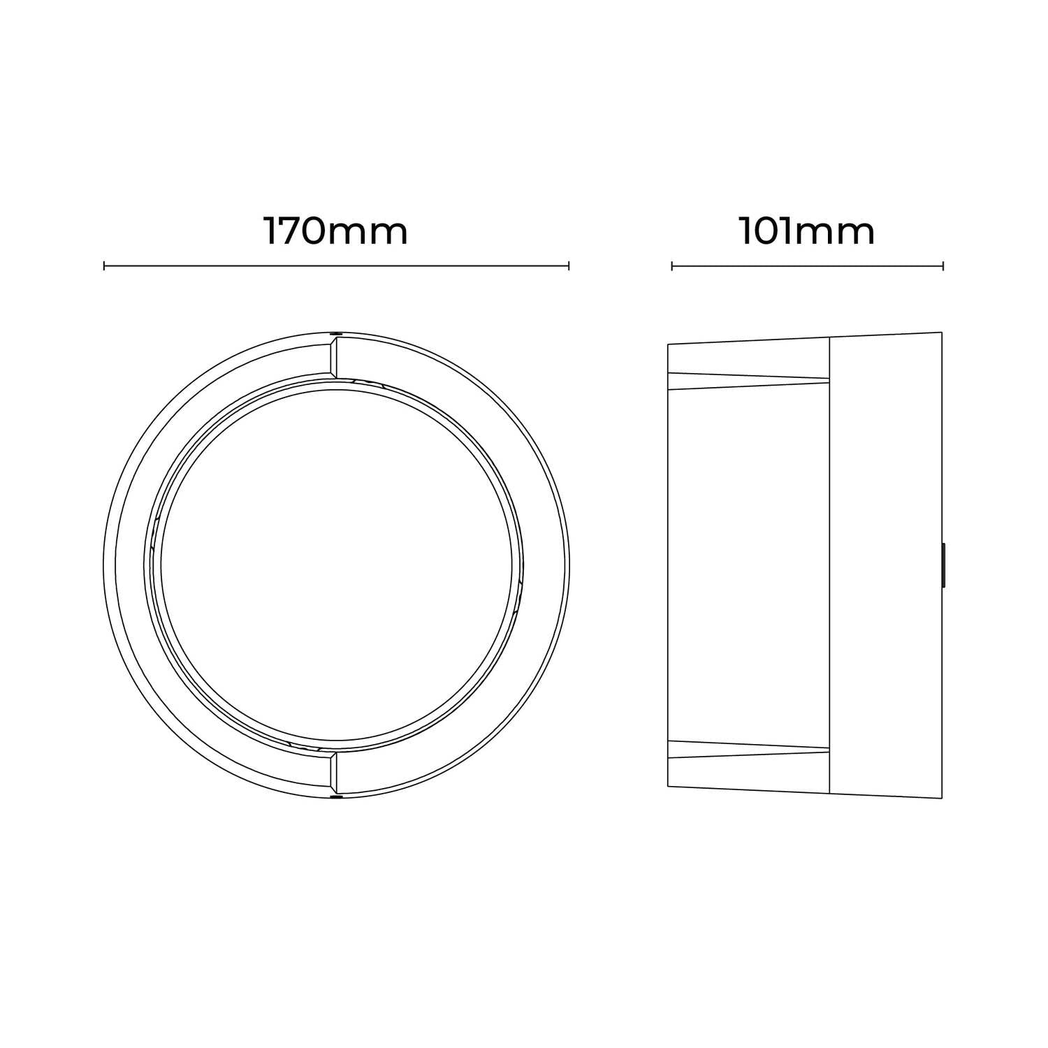 Omar LED Outdoor Wall Light
