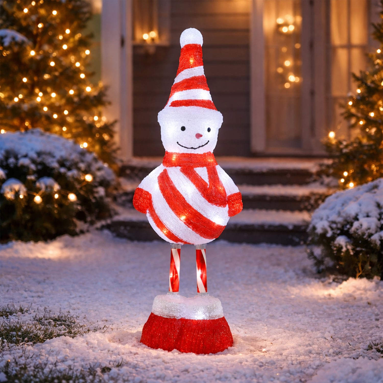 Vica Snowman LED Christmas Light Display
