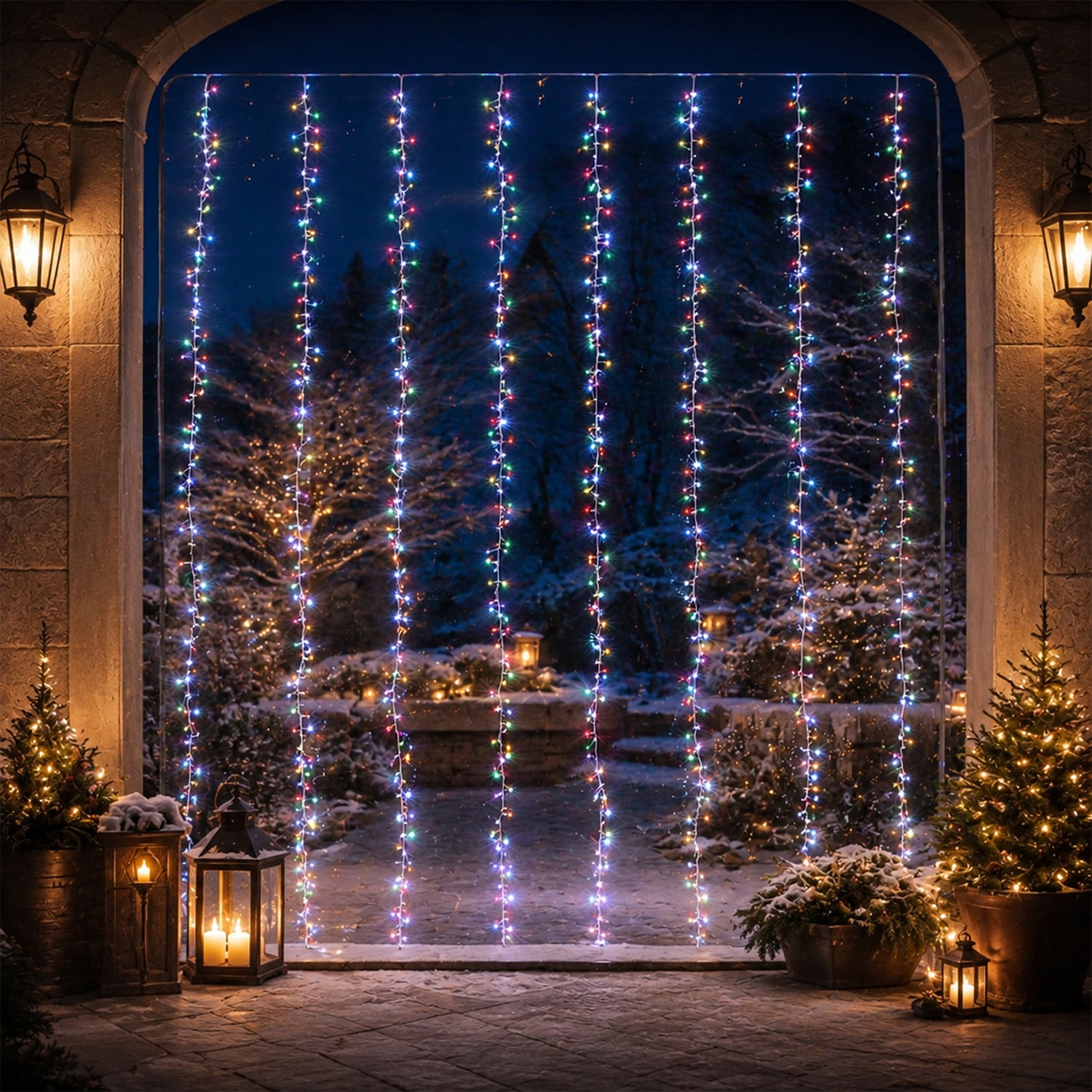 1336 Kieran LED Curtain Lights