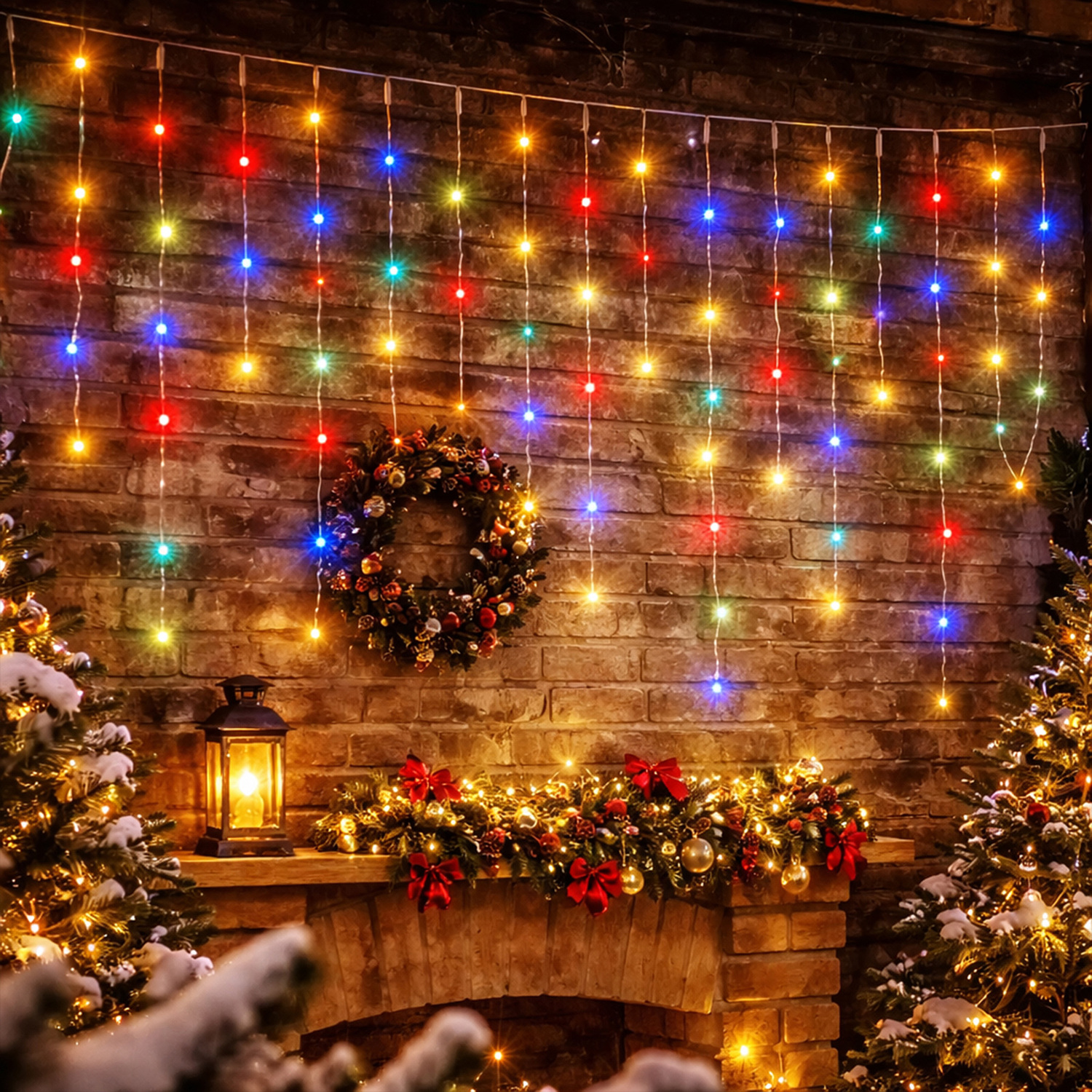 600 Kiran LED Icicle Lights